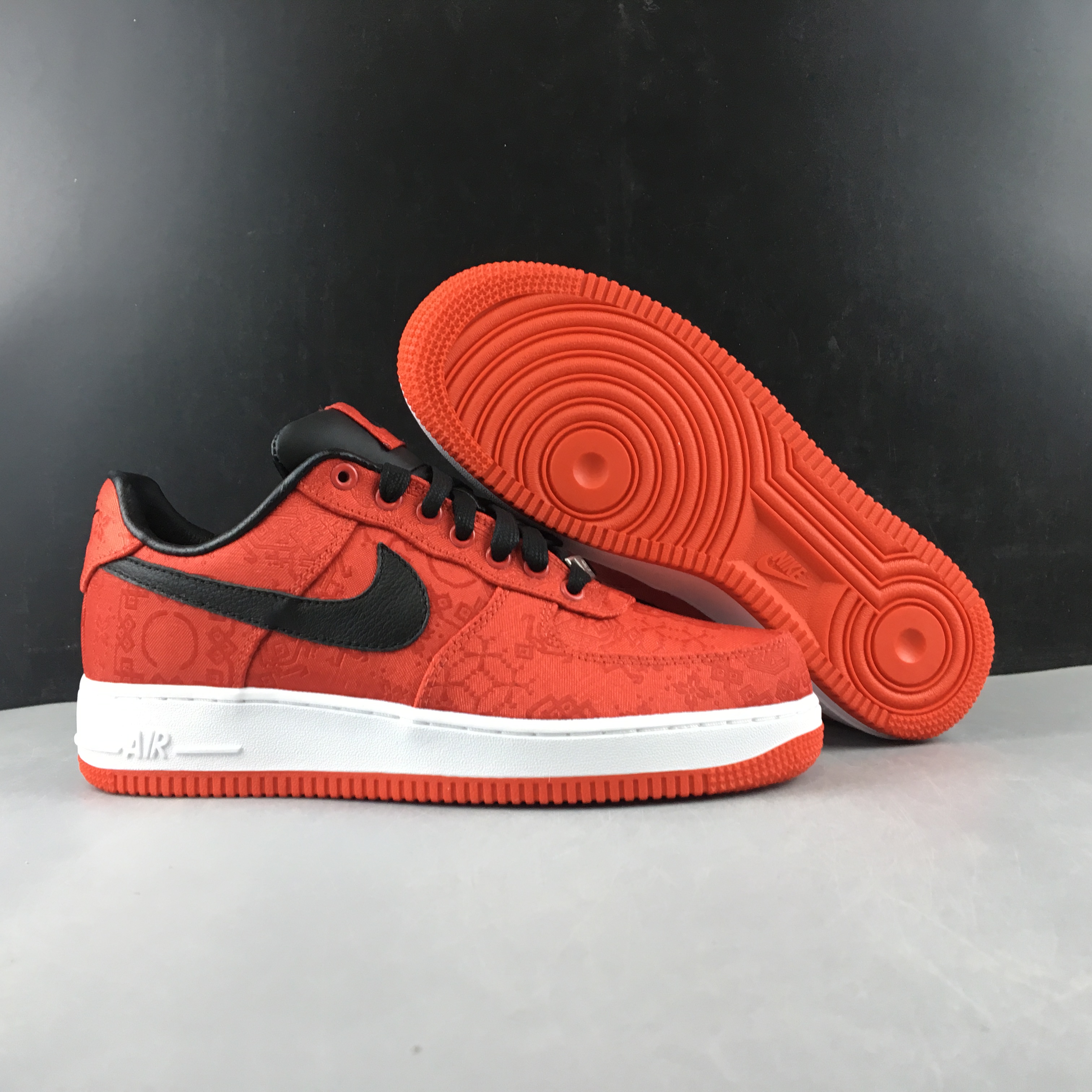 CLOT x NIKE AIR FORCE 1 AF1 WORLD 358701-601